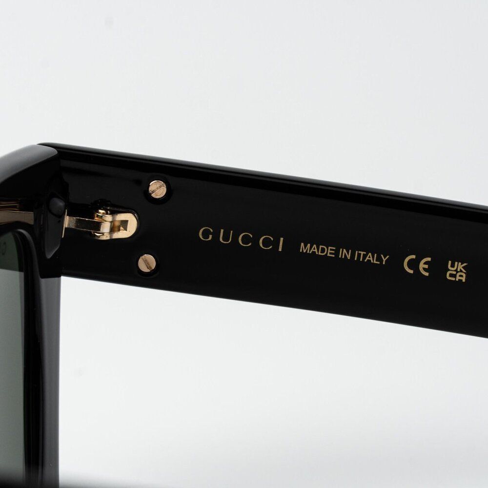 Gucci Women Sunglasses Black Grey Square GG1689S 001 NEW AUTHENTIC - Picture 11 of 16